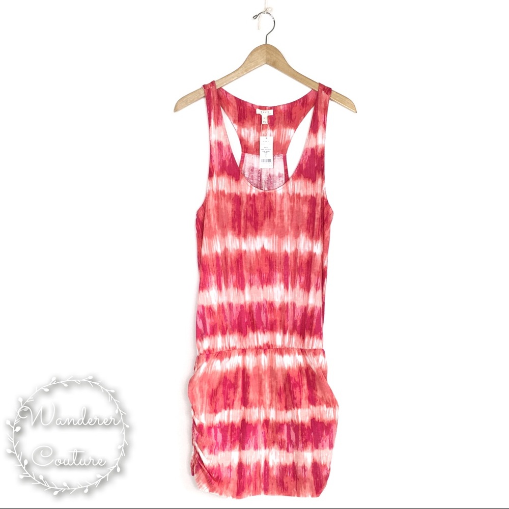 JOIE SOFT JOIE Amicia Desert Flower Ruched Dress